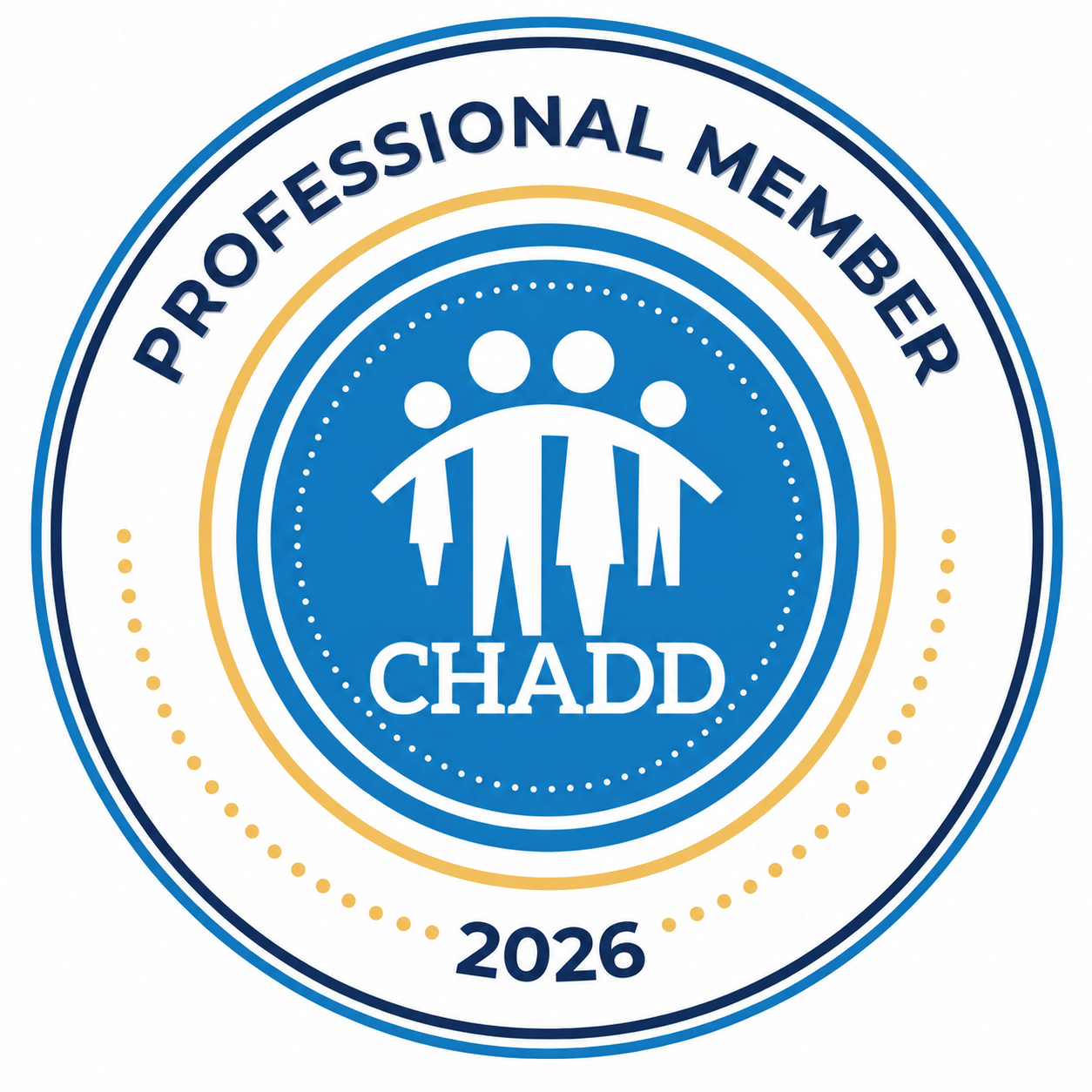 CHADD Professional Member badge