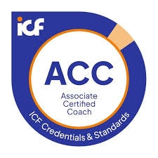 ICF Associate Certified Coach badge