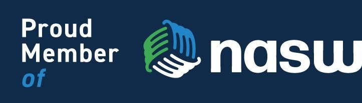 NASW Proud Member badge